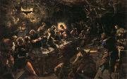 Jacopo Tintoretto Last Supper oil painting on canvas